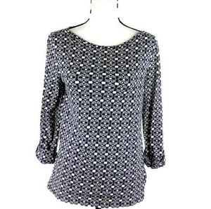 Jones New York Sport Top Stretch Cotton Blend